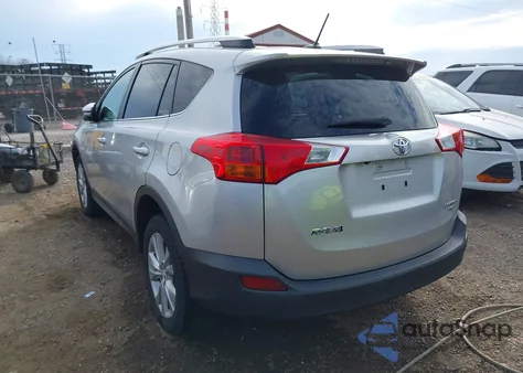 2014 Toyota Rav4 Limited из США, поврежденный, VIN 2T3DFREV3EW210734